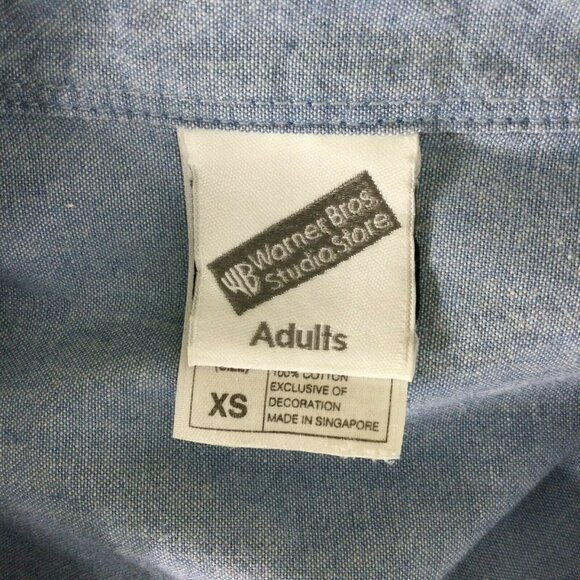 Warner Bros Studio Superman Long Sleeve Denim - Picture 7 of 8